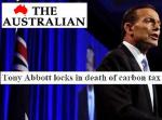 Australia stops the carbon tax too