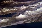 Kamchatka Volcanoes from space